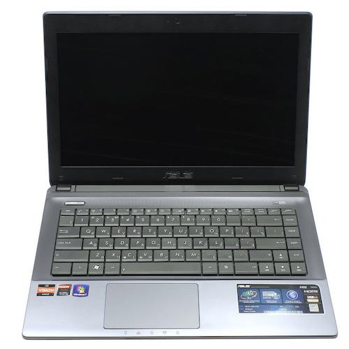 Ноутбук ASUS K45D <K45D> (AMD A6-4400M APU, 4 ГБ, 500 Гб HDD, Radeon HD 7470M (64 бита), WiFi, Bluetooth, Win7HB, 14")