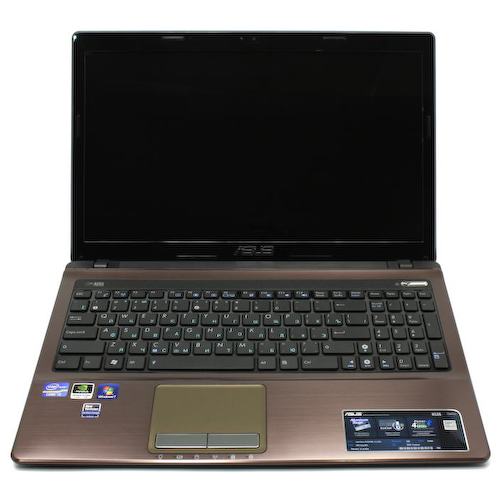 Ноутбук ASUS K53SJ (Intel Core i3 2310M, 4 ГБ, 320 Гб HDD, GeForce<sup>®</sup> GT 520M (64 бита), WiFi, Bluetooth, Win7HP, 15")