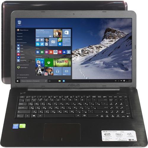Ноутбук ASUS K Series K756UJ <K756UJ-TY074T>