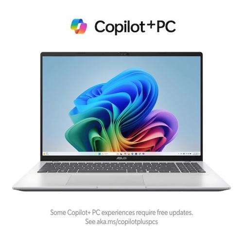Ноутбук ASUS VivoBook 16 M1607KA-MB037 <90NB15F2-M001C0> (AMD Ryzen AI 5 340, 16 ГБ, 512 Гб SSD, noOS, 16")