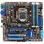 Материнская плата Socket LGA1156 ASUS P7Q57-M DO 4DDR3 MicroATX, вид сверху