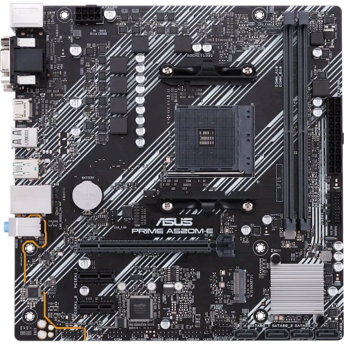 Материнская плата Socket AM4 ASUS PRIME A520M-E/CSM 2DDR4 ECC/DDR4 MicroATX