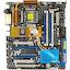 Материнская плата Socket LGA775 ASUS Republic of Gamers Maximus Extreme 4DDR3 SSI CEB, вид сверху