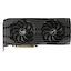 Игровая видеокарта ASUS ROG STRIX ROG-STRIX-RX5500XT-O8G-GAMING RADEON RX 5500 XT OC 8 Гб GDDR6, вид сверху