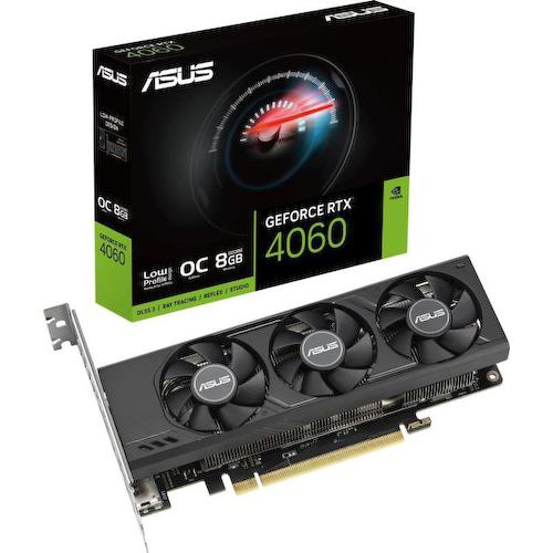 ASUS RTX4060-O8G-LP-BRK GeForce<sup>®</sup> RTX 4060 OC 8 Гб GDDR6