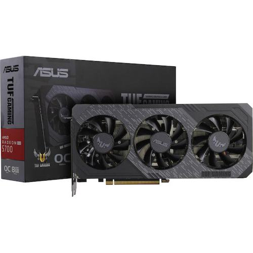 Игровая видеокарта ASUS TUF Gaming X3 TUF 3-RX5700-O8G-GAMING RADEON RX 5700 OC 8 Гб GDDR6