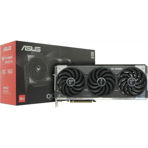 Видеокарта ASUS Gaming TUF-RX9070XT-O16G-GAMING RADEON RX 9070 XT OC 16 Гб GDDR6
