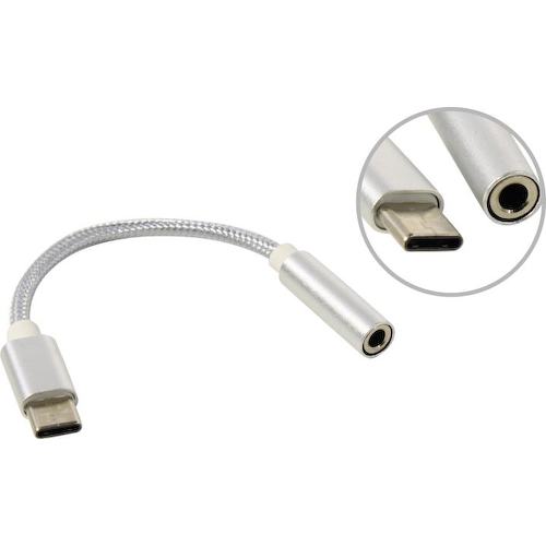 ATCOM JH-022 0.1 м. USB type C -> миниджек 3.5 мм (мама)