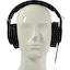 Наушники audio-technica ATH-M30x Black, вид спереди