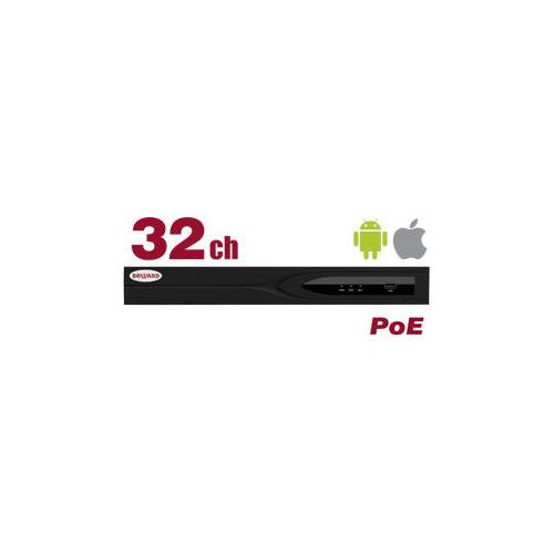IP видеорегистратор (BK1232H2-P16) До 32 IP-каналов со звуком, 16xPoE, H.265/Н.264, экспорт в AVI, Beward