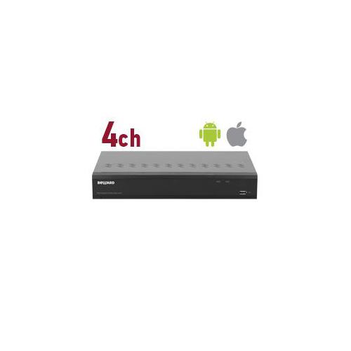 IP видеорегистратор (RK0104) 4 IP-канала, H.265/H.264, 50 Мбит/с, 3840x2160 (8 Мп), ONVIF, P2P сервис Beward