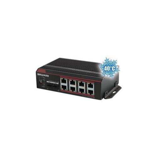 Коммутатор Ethernet (STP-0802HP) Неуправляемый, 8 портов 10/100/1000 Мбит/с + 2 порта 1000 Мбит, Beward