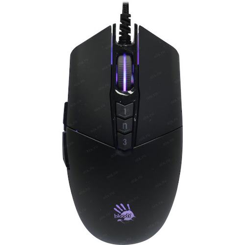 Проводная Мышь Bloody P91S Stone Black (USB 2.0, 8btn,