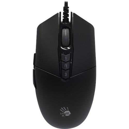 Проводная Мышь Bloody P91S Stone Black (USB 2.0, 8btn,