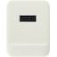 Зарядка USB-устройств от 220В BOROFONE BAS11A White USB Type A "мама" (10.5 Вт), вид спереди