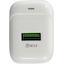 Зарядка USB-устройств от 220В BOROFONE BAS42A Set White USB Type A "мама" (18 Вт), вид спереди