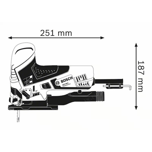Электролобзик Bosch Professional/Профессионал GST 90 E