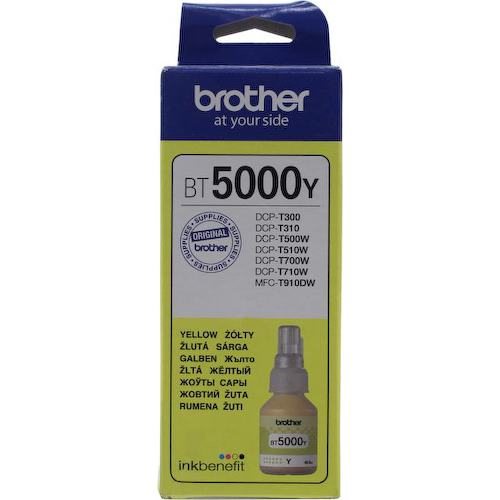 Картридж цветной (или контейнер с цветными чернилами) Brother inkbenefit BT-5000Y (желтый)