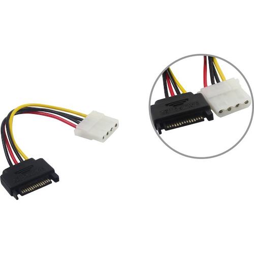 Переходник питания SATA - Molex Cablexpert CC-SATA-PS-M 0.15 м.