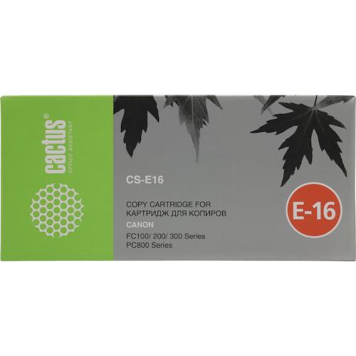 Картридж черный (или контейнер с черными чернилами) Cactus CS-E16
