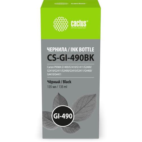 Чернила Cactus CS-GI-490BK