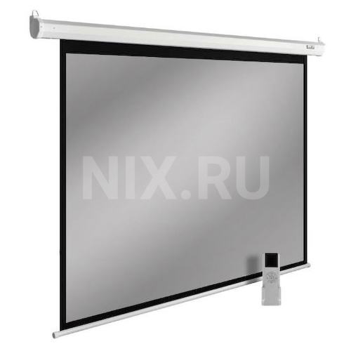Cactus 150x200см SIlverMotoExpert CS-PSSME-200X150-DG 4:3 настенно-потолочный рулонный темно-серый (моторизованный)