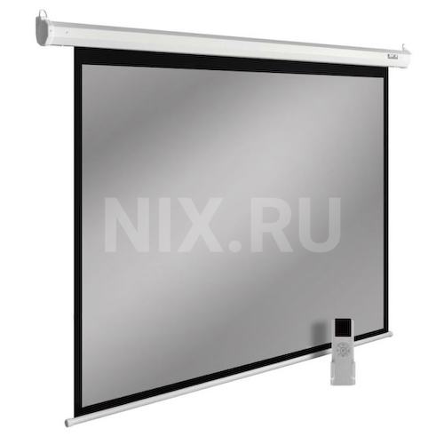 Экран Cactus 150x200см SIlverMotoExpert CS-PSSME-200X150-WT 4:3 настенно-потолочный рулонный белый (моторизованный)