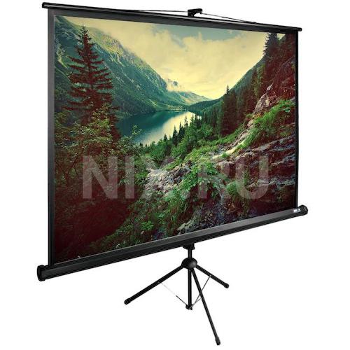 Экран для проектора, переносной/на треноге 127" (322 см) Cactus TriExpert CS-PSTE-220х220-BK 1:1 Fiberglass