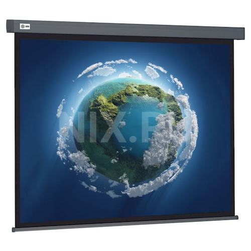 Экран Cactus 187x332см Wallscreen CS-PSW-187X332-SG 16:9 настенно-потолочный рулонный серый