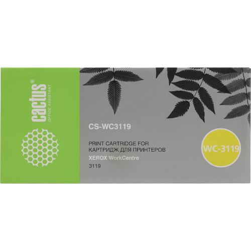 Картридж черный (или контейнер с черными чернилами) Cactus CS-WC3119