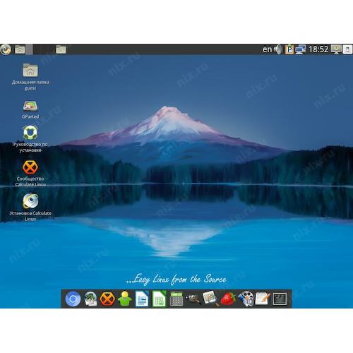 Операционная система Calculate Linux Desktop Xfce 64-bit бессрочная лицензия