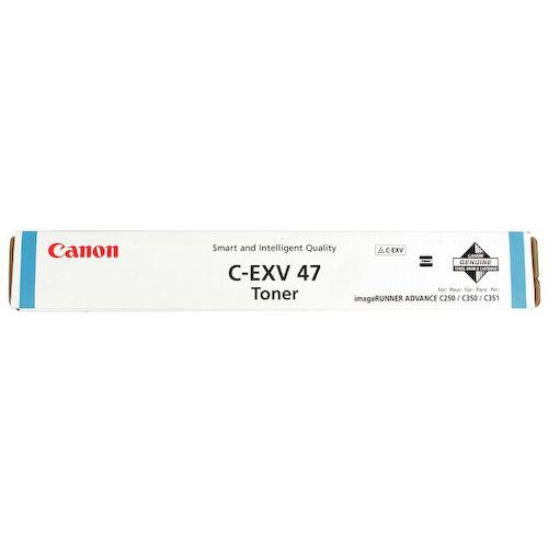 Тонер цветной Canon C-EXV47 Cyan