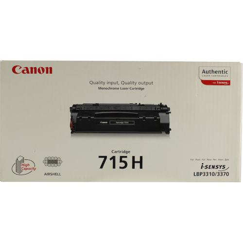 Картридж черный (или контейнер с черными чернилами) Canon Cartridge 715H (экономичный)