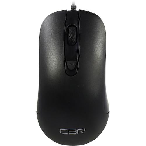 Проводная Мышь CBR Optical Mouse CM 110 Black (USB 2.0, 4btn, 2400 dpi)
