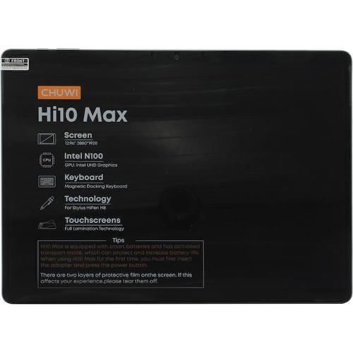 Планшет 13" Chuwi Hi10 Max Серый