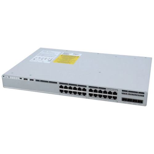 Cisco <C9200L> Управляемый коммутатор (24 x 1 Гбит/с, 4 x SFP+)