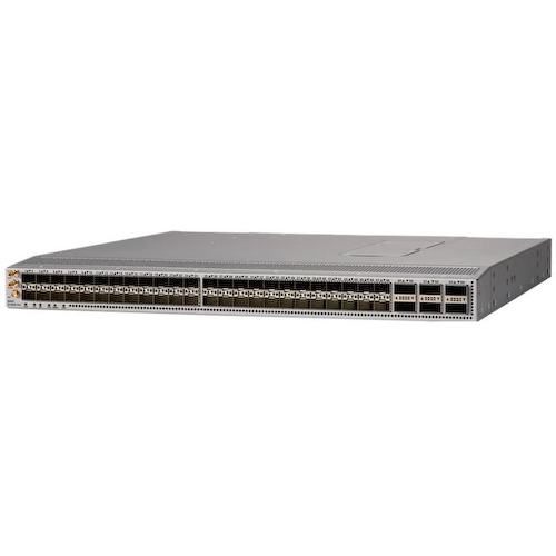 Cisco <N9K-C93180YC-FX3> Управляемый коммутатор, 48 портов SFP28 (25 Гбит/с), 6 x QSFP28