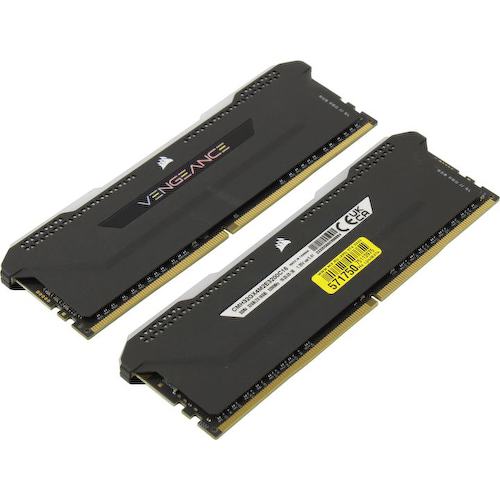 Модуль памяти Corsair Vengeance RGB Pro <CMH32GX4M2E3200C16> DDR4 2x 16 Гб <PC4-25600>
