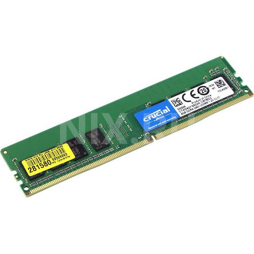 Модуль памяти Crucial Basics Desktop <CT4G4DFS824A> DDR4 1x 4 Гб <PC4-19200>