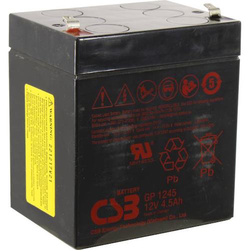Аккумулятор для ИБП (батарея для UPS) CSB GP 1245 12В 4.5 Ач