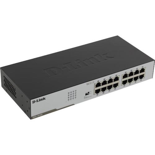 D-Link <DGS-1016D /I2A> Неуправляемый коммутатор (16 x 1 Гбит/с)