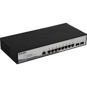 D-Link <DGS-1210-10/ME /B1A> Управляемый коммутатор (8 x 1 Гбит/с, 2 x SFP)