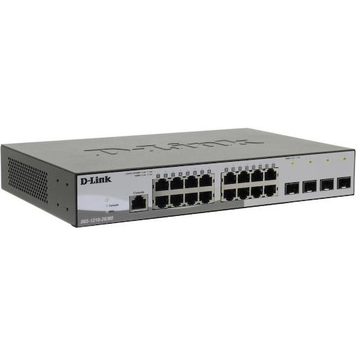 D-Link <DGS-1210-20/ME/B1A> Управляемый коммутатор (16 x 1 Гбит/с, 4 x SFP)