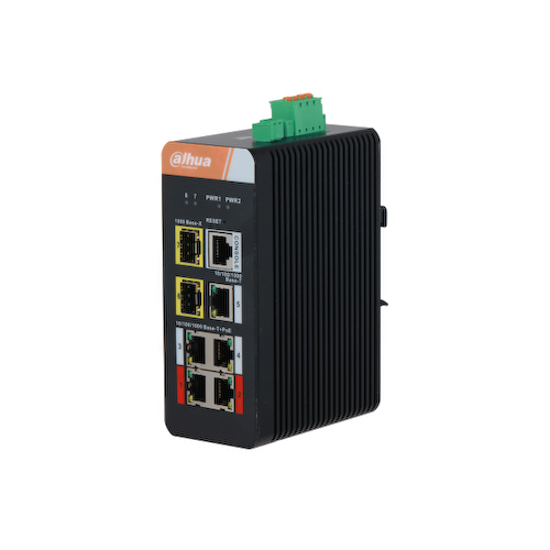 Dahua DH-IS4207-4GT-120 4-портовый гигабитный управляемый коммутатор с PoE