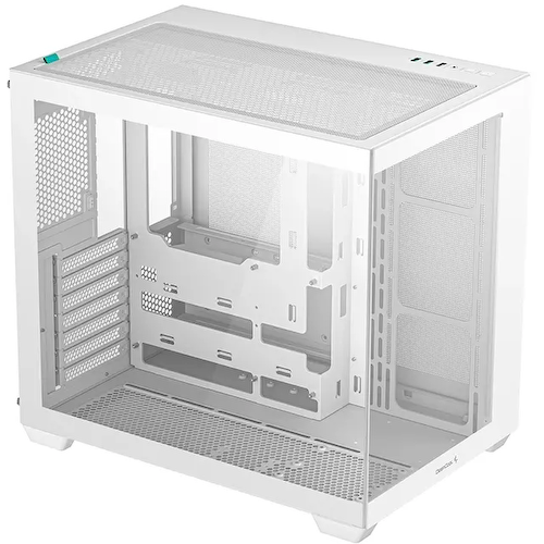 Корпус Deepcool CG530 WH без БП, боковое окно (панорама), белый, ATX