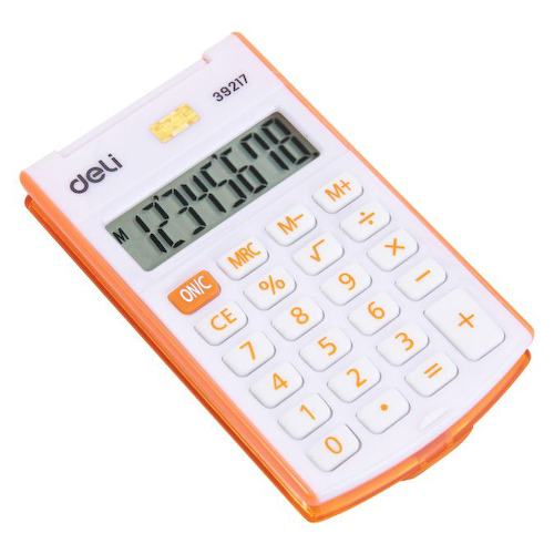 Калькулятор Deli E39217/OR