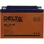 Аккумулятор для ИБП (батарея для UPS) Delta GEL 12-26 12В 26 Ач, вид спереди