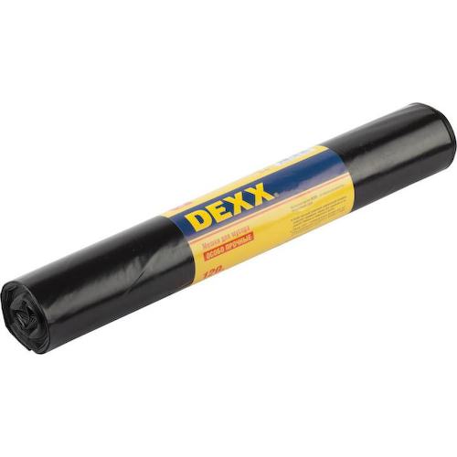 39151-120 DEXX 120 л, 10 шт, черные, мусорные мешки ()