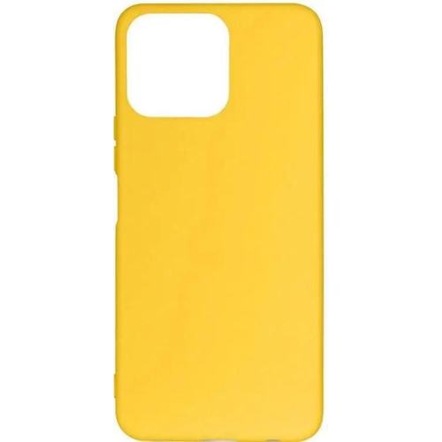 Чехол DF hwCase-106 желтый для Honor X8