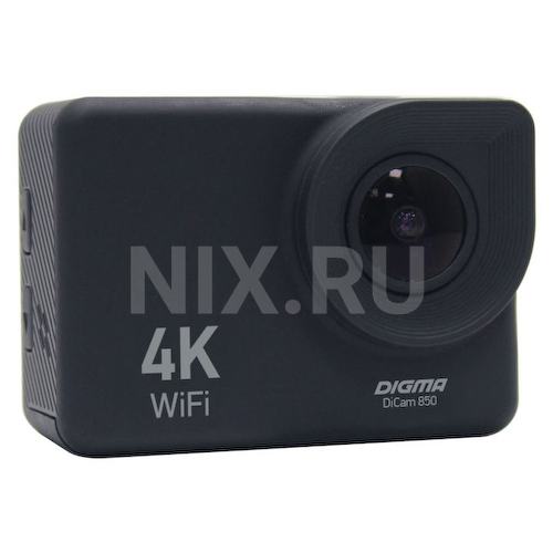 Digma DiCam <DC850 Black> (Ultra HD, 2" LCD, WiFi, microSD, USB2.0, Li-Ion)